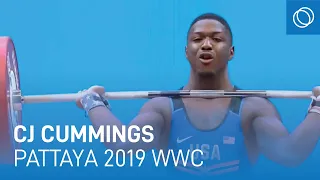 CJ Cummings (USA) - 333kg 9th Place - 2019 World Weightlifting Championships – Men's 73 kg