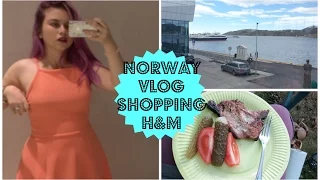 VLOG : Шоппинг H&M, барбекю, последний день в Норвегии | carrypingwin