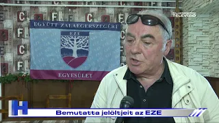 Választás 2024 - Bemutatta jelöltjeit az EZE – ZTV Híradó 2024-05-31