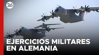 Aviones de combate de la OTAN realizan ejercicios militares en Alemania