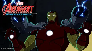 Iron Man vs. Robot Descarriado | Avengers: Más allá de los más poderosos del planeta | Episodio 3