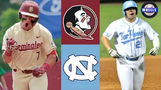 #20 Florida State vs North Carolina Highlights (AMAZING GAME!) | 2022 College Baseball Highlights