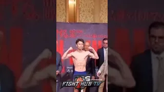 Stephen Fulton vs Naoya Inoue • Full weigh in & face off video