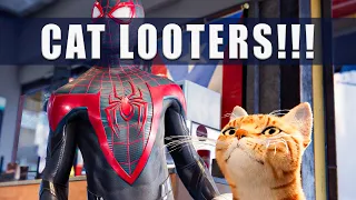 Spider Man Miles Morales Looters!!!