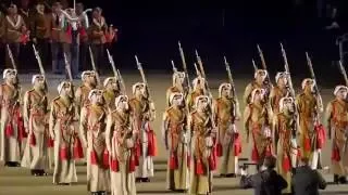 Edinburgh Tattoo 2016 - Jordanian Drill Team