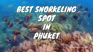 [4K] Best snorkeling spot in Phuket 🇹🇭 Thailand