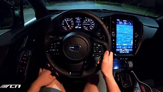 2024 Subaru Impreza RS POV Night Drive! /// Allcarnews