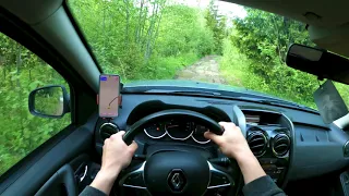 Езда от первого лица на Renault Duster POV