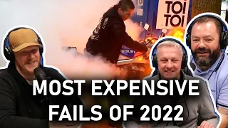 Most Expensive Fails of 2022  REACTION | OFFICE BLOKES REACT!!