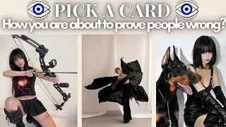 how are you about to prove people wrong? 😈.ೃ࿐  • ☽Pick A Card☾