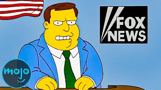 Top 10 Times The Simpsons Made Fun of Its Own Network