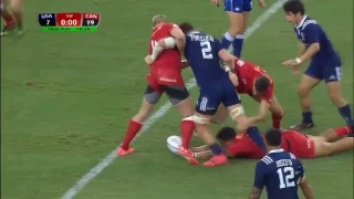 (HD) Singapore 7s Cup Final | USA v Canada | Full Match Highlights | Rugby Sevens