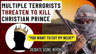 Christian Prince threatened by terrorists during debate!