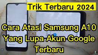 Bypass Frp Samsung A10 atau cara atasi lupa akun google samsung a10 tanpa pc/Komputer terbaru 2024