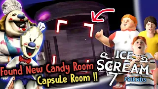 Found Real Candy Area Capsule Room Whereas Upcoming In Ice Scream 7 || Ice Scream 7 Secrets