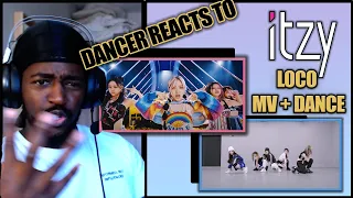 PRO DANCER REACTS TO | ITZY “LOCO” M/V + ITZY "LOCO" Dance Practice