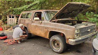 Chevy K5 Blazer found and we attempt to drive home over 2 hours