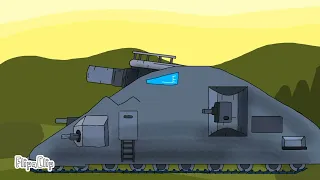 test iron kaput cartoon about tank