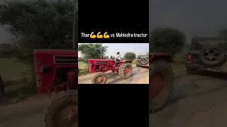 Mahindra Thar vs Mahindra 575#thar#575#tractor
