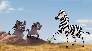 The Lion Guard The Zebra Mastermind Cheezi and Chungu capture Thurston
