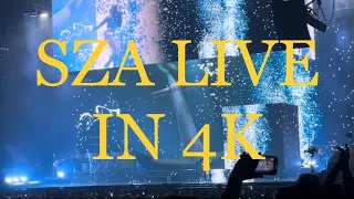 SZA’s SOS Tour Visuals in 4K LIVE in Philly