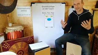 Cajon spielen: Die Grundschläge