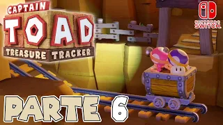 ¡EN VAGONETA ES MÁS DIVERTIDO! | PARTE #6 | CAPTAIN TOAD: TREASURE TRACKER (SWITCH)