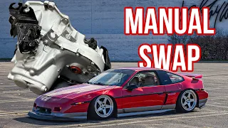 MANUAL SWAPPING My Pontiac Fiero