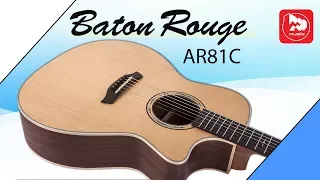 Электроакустическая гитара BATON ROUGE AR81C GACE