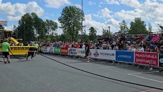 Adam Roszkowski -Poland  SNOW PLOW PULL WRB 2023- FINLAND | Strongman Champions League