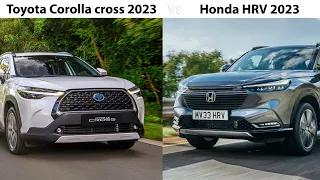 2023 Honda HR-V vs 2023 Toyota Corolla Cross Comparison