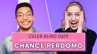 Chilling Adventures of Sabrina Star Chance Perdomo's Blind Date With a Superfan | Celeb Blind Date