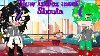 How Izuku meet Shouta||AU||Izuku and Shouta Afton||ft.Parents||Gacha club