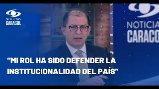 Los dardos de Francisco Barbosa: reviva la entrevista completa del fiscal con Noticias Caracol