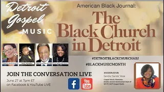 Watch Party: Gospel Music and The Black Church in Detroit