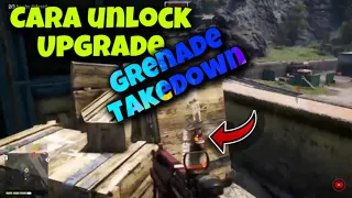 Cara Unlock Upgrade Grenade Takedown Far Cry 4 PS4 Gameplay