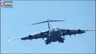 Go arround by a Boeing C-17A  Globemaster lll