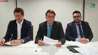 Live de Quinta-feira - 22/04/2021- Presidente Jair Bolsonaro com Marcos Pontes