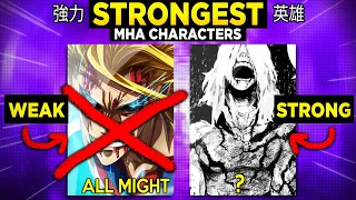 The 15 Strongest Characters In My Hero Academia [MHA Chapter 285]