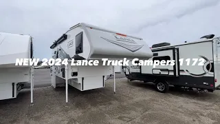 NEW 2024 Lance Truck Campers 1172