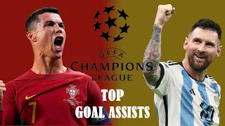 Most Goal Assists in Champions League History