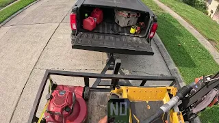 Cutting grass POV