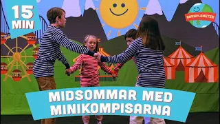 Midsommarsånger - Barnmusik och barnlåtar med Minikompisarna