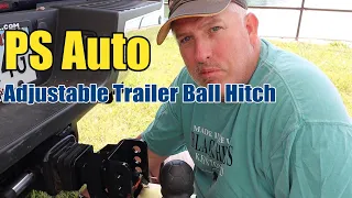 PS Auto Adjustable Trailer Ball Hitch