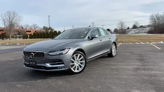 Volvo S90 in Osmium Grey / Walkaround with Heather