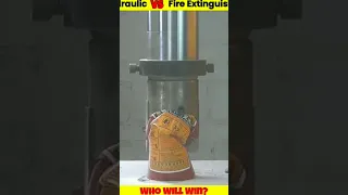 Hydraulic Press 😱 vs Fire😱Oru Paavam Jinn #amazing #shorts