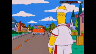 The Simpsons - Homer breaks Marge's car window