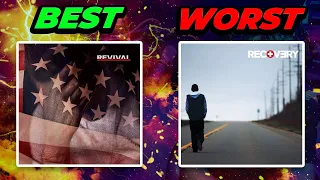 Eminem's BEST and WORST song from each album