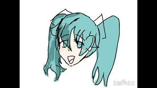 I draw Hatsune Miku