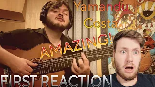 NEW GODLIKE FINGERSTYLE GUTIARIST?!? - Yamandu Costa – Interpreta Ritmo Colombiano – FIRST REACTION